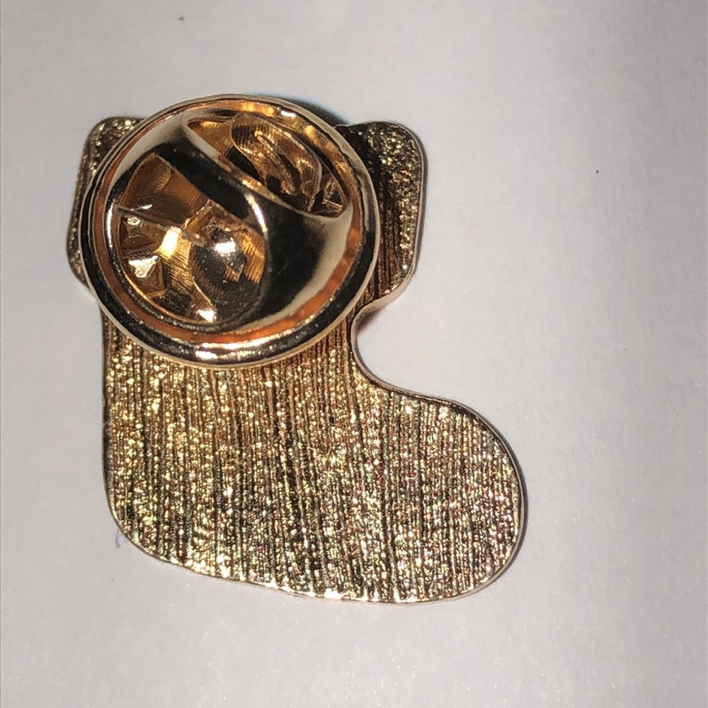 Stocking Christmas Holiday Y2K Retro Boho Scatter Pin - Picture 2 of 4